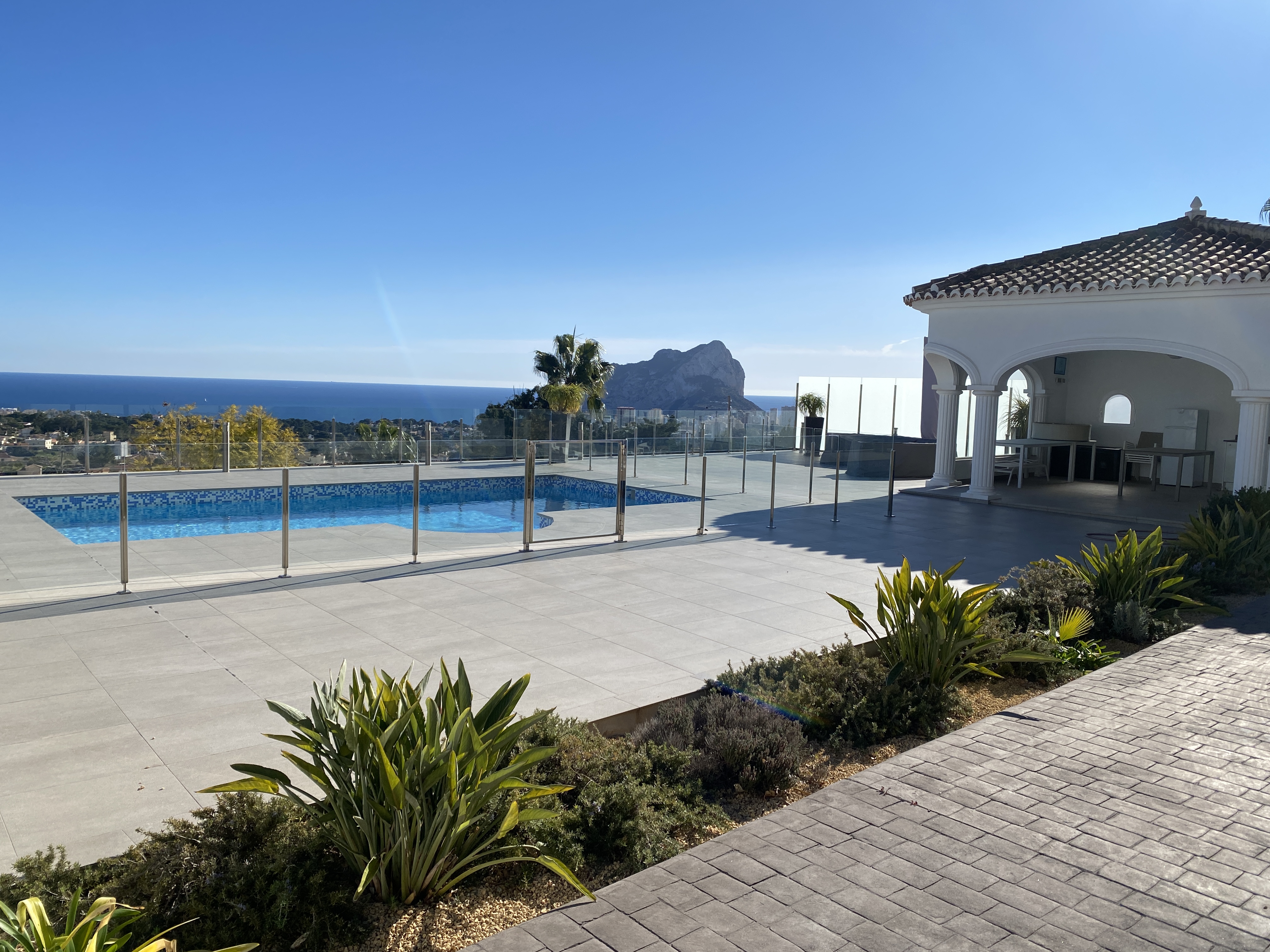 Villa for sale with panoramic sea views between Moraira and Calpe